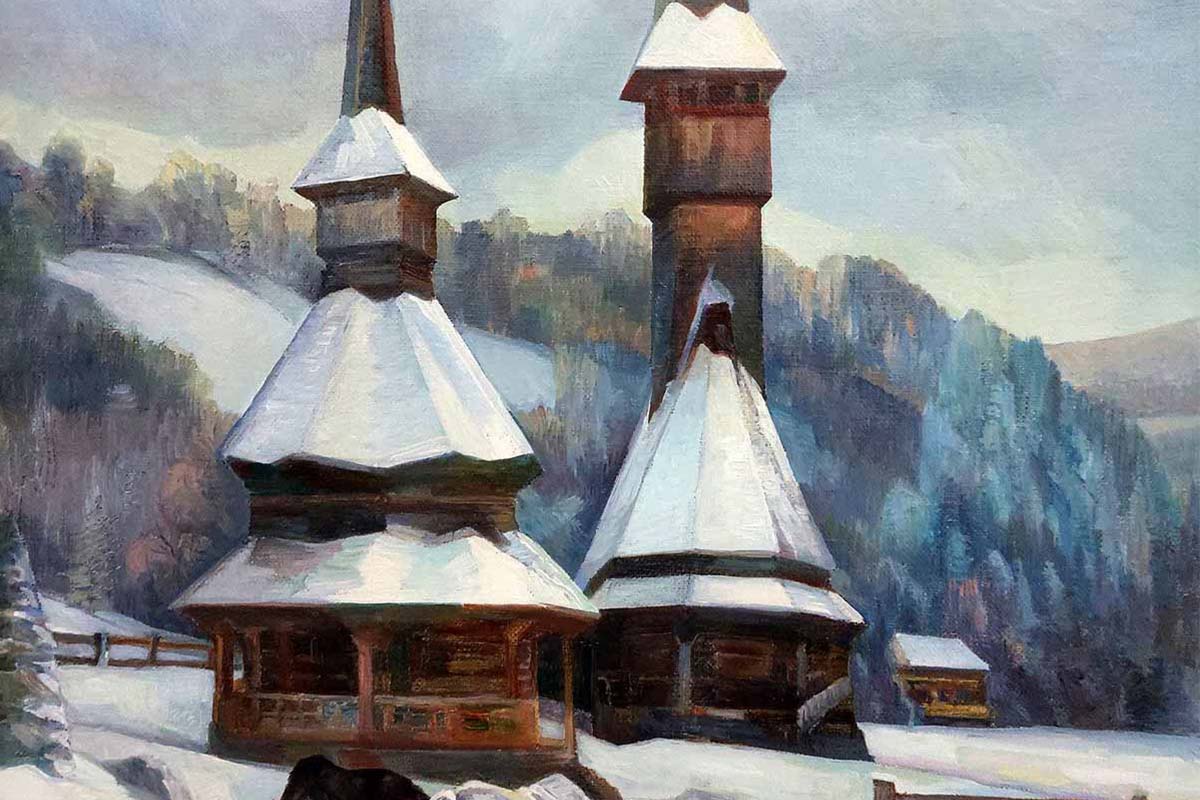 (Ca) un tablou… bisericile de lemn din Bârsana